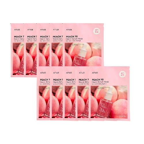 桃 70 ナイアシン セラム マスク 10枚