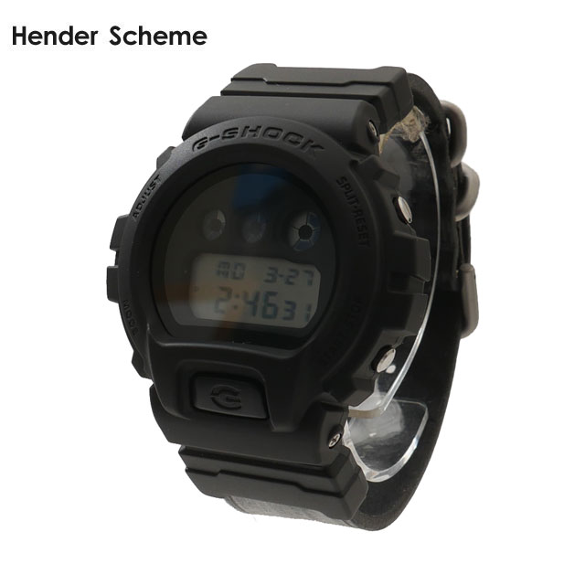 【数量限定特別価格】 エンダースキーマ Hender Scheme x カシオ CASIO G-SHOCK DW-6900 Gショック 腕時計 BLACK 287-000251-011