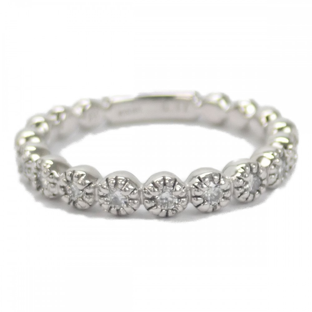 【Aランク】 リング K18ホワイトゴールド ダイヤモンド レディース【ISEYA】