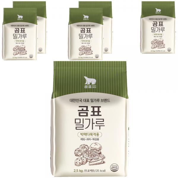 コムピョウ小麦粉の薄力 곰표 밀가루 박력