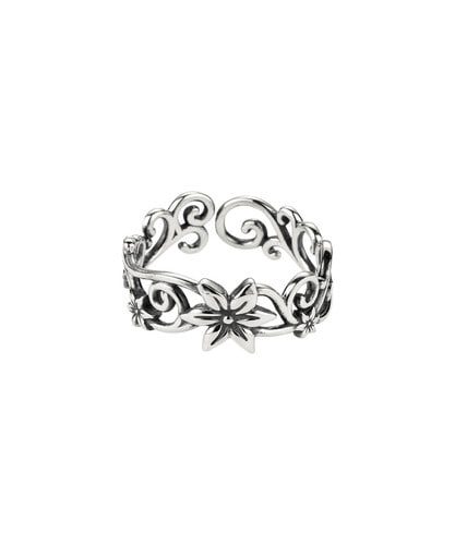 NFF sinuous ring silver シニュアスリング シルバー Silver925 韓国アクセサリー 正規品 レディース 指輪