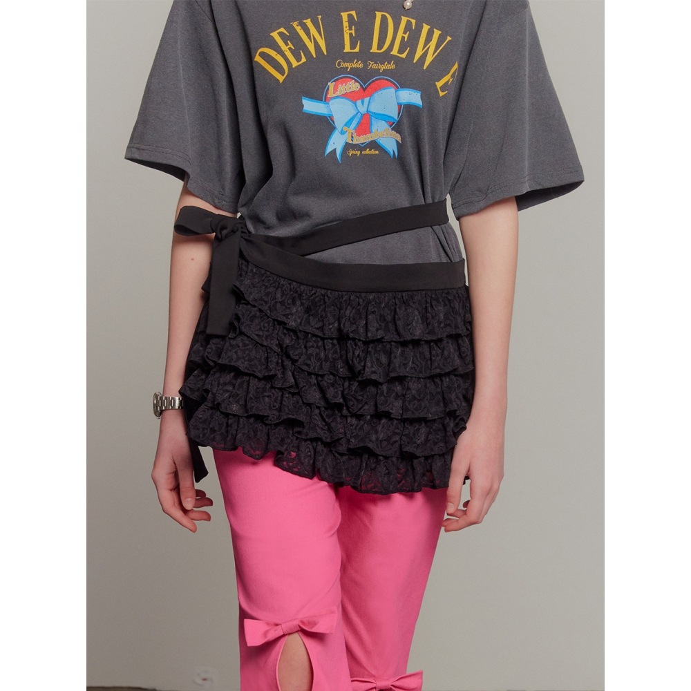 デュー E DEW E マイクロミニスカートブラック