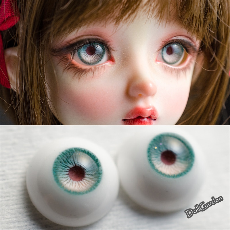 BJD ドール アイ ブルー 石膏アイ 三白眼 10mm/12mm/14mm/16mm/18mm/20mm/22mm/24mm SD/MSD/幼SD球体関節人形用アイ 5,712円