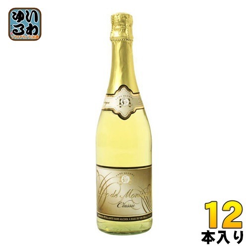 ネオブュル デュク・ドゥ・モンターニュ 750ml 瓶 12本 (6本入×2 まとめ買い) スタッセン スパークリングワイン ノンアルコール