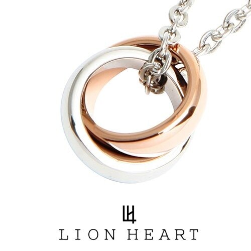 ダブルリングネックレス レディース かわいい 04