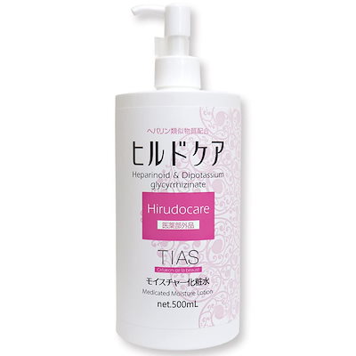 他サイト： TIAS ヘパリン類似物質 ヒルドケア モイスチャ― 化粧水 500mL 医薬部外品の商品画像