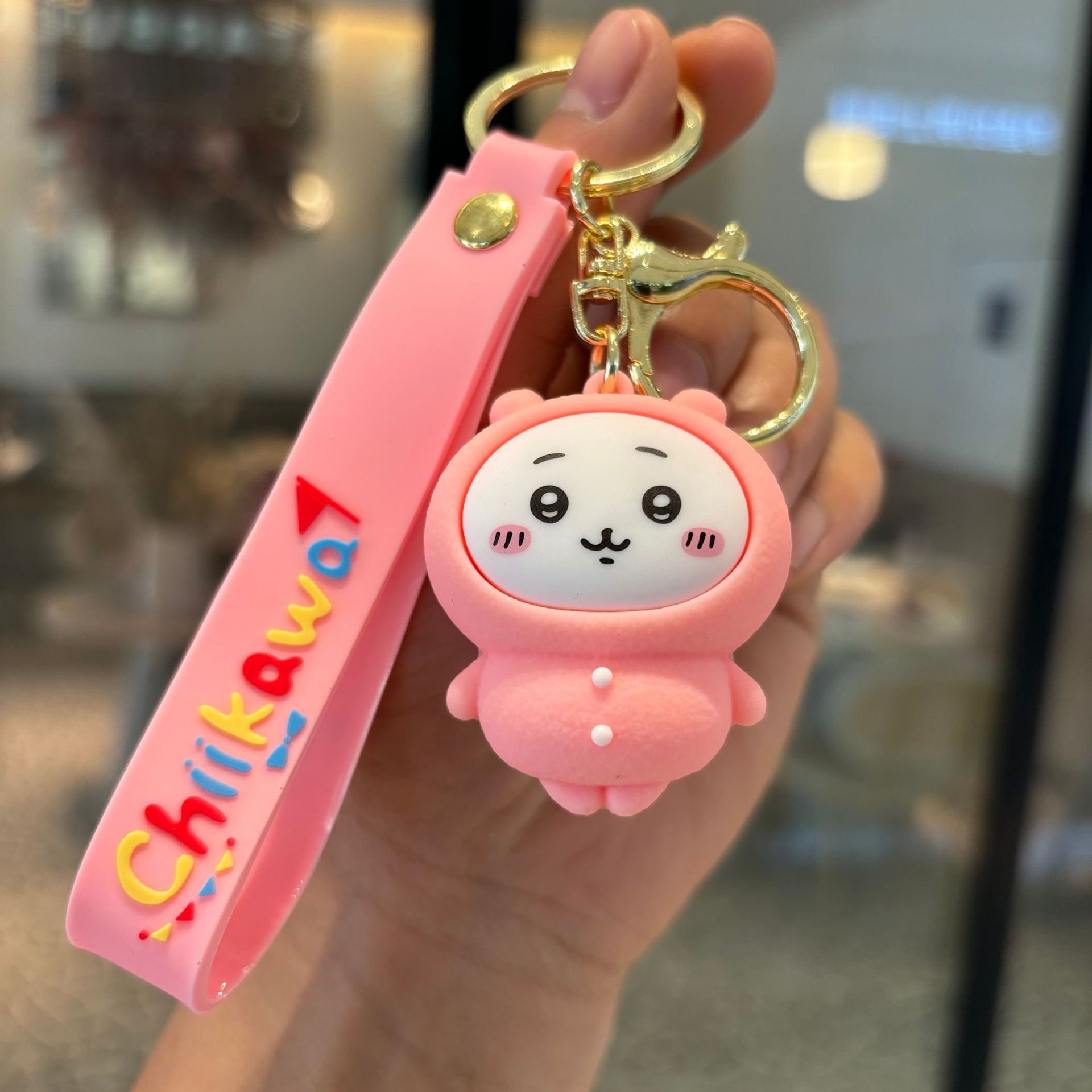 Qoo10] 二代目ちいかわキーホルダー ちいかわ人形 : バッグ・雑貨