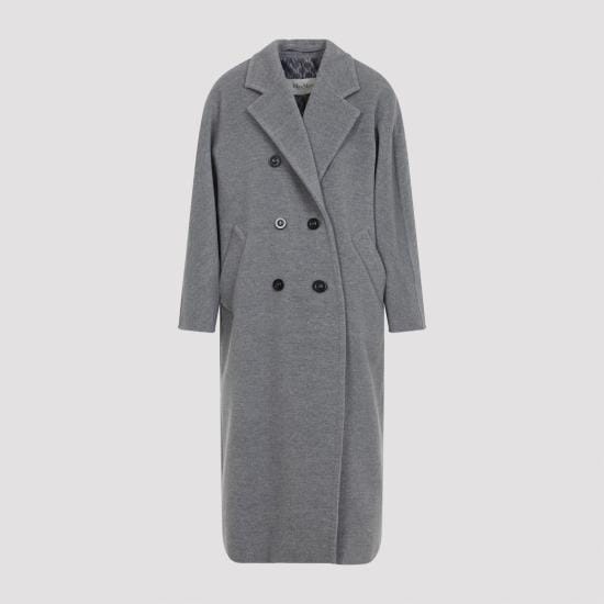 MAX MARA Women Coats 2611018011600 018 GRIGIO CHIARO