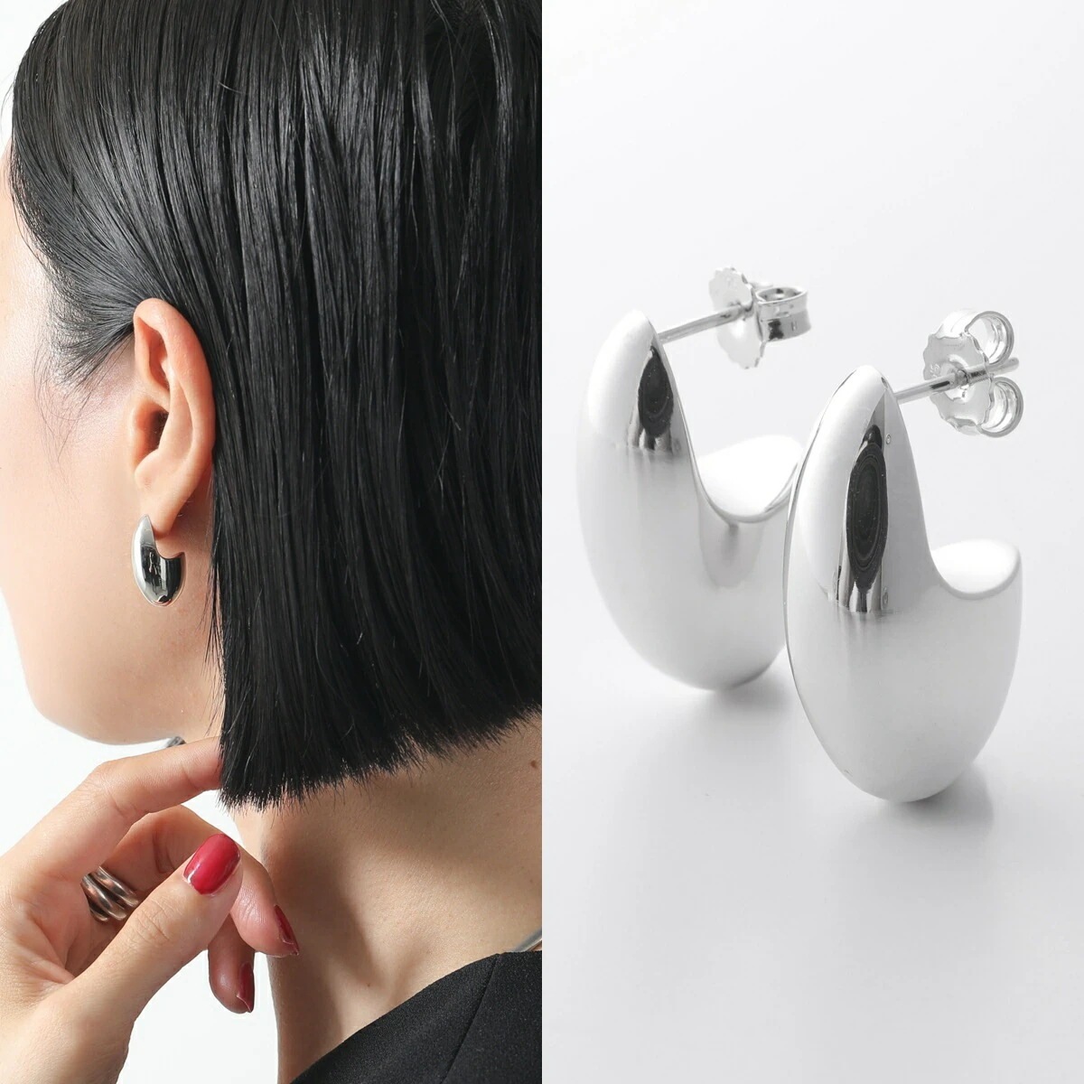 Otiumberg オティウムバーグ スタッドピアス Pebble Earrings OT0029-2675 レディース アクセサリー シルバー