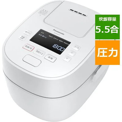 2021年製】Panasonic 可変圧力IHジャー炊飯器 SR-MPW101