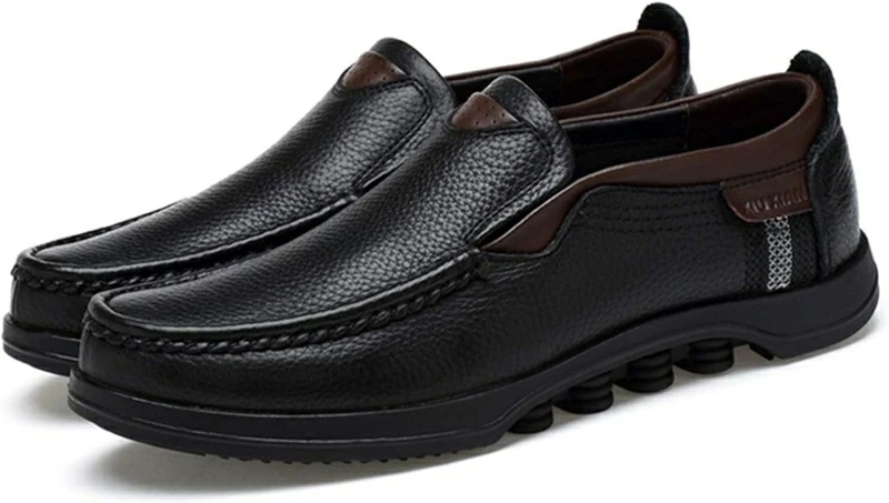 ビジネスシューズ カジュアル ドライビングシューズ 本革 紳士靴 革靴 メンズ モカシン モカシンシューズ スリッポン 軽量 防滑 幅広 4E EEEE ウォーキングシューズ トレッキング コンフォー