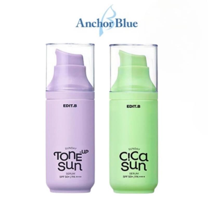 サンデイ シカサンセラム 55ml + トーンアップサンセラム 55ml シカ/トーンアップ/サンスクリーン/肌保護/紫外線遮断