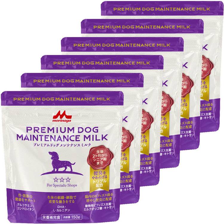 【6個】ミルク 犬用 ペット プレミアムドッグメンテナンスミルク 150g