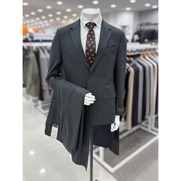 10万ウォン台スーツ特价/男性冬春ウールカシミヤ混紡礼服面接ダークグリーンカラースーツセット