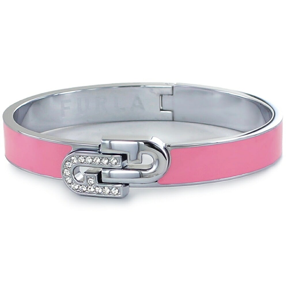 フルラ ブレスレット バングル レディース ピンク シルバー シンプル おしゃれ 結婚記念日 プレゼント 妻 彼女 誕生日プレゼント 女性 母 ギフト お祝い ギフト ブレスレット アクセサリー ジュ