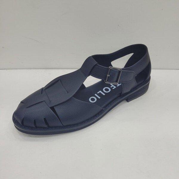 女性用 履きやすい 牛革 フィッシャーマン サンダル 3cm PFCMSD837_US