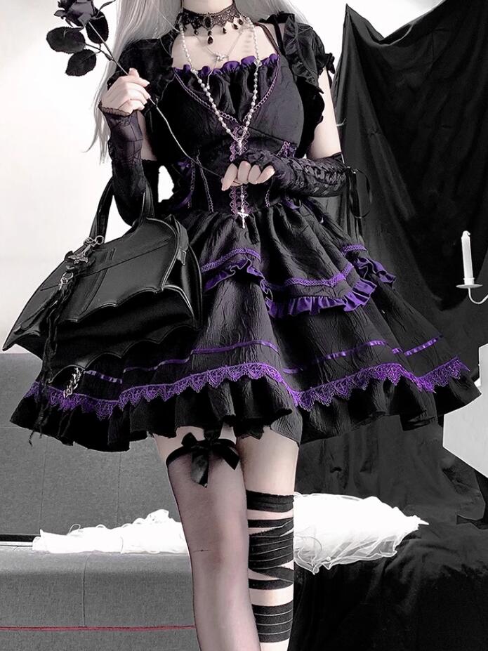 【新作登場 最安値!】113ロリータjskワンピースゴスロリ コスプレ メイド服 コスチューム 文化祭 学園祭 衣装 仮装 ハロウィン おすすめ 可愛い ドレス　日常　写真　舞台　花嫁　洋服