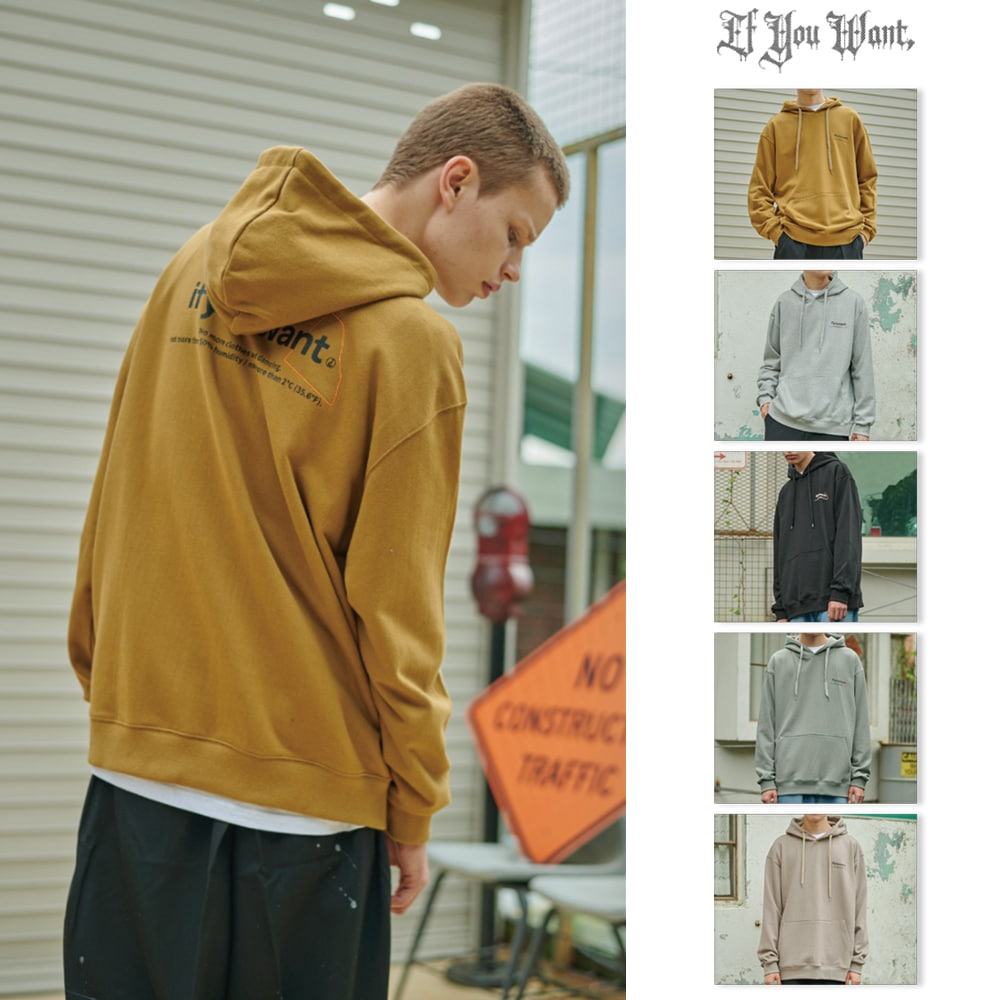 【IFYOUWANT】not more than HOODIE