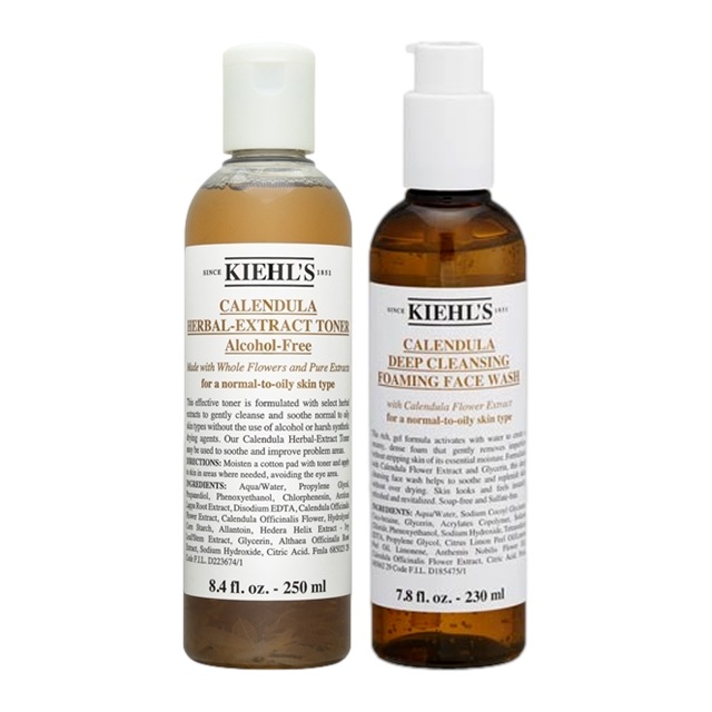 キールズ / キール CLハーバル トナー アルコールフリー ＋ ディープクレンジング ジェル 250ml+230ml 7,286円