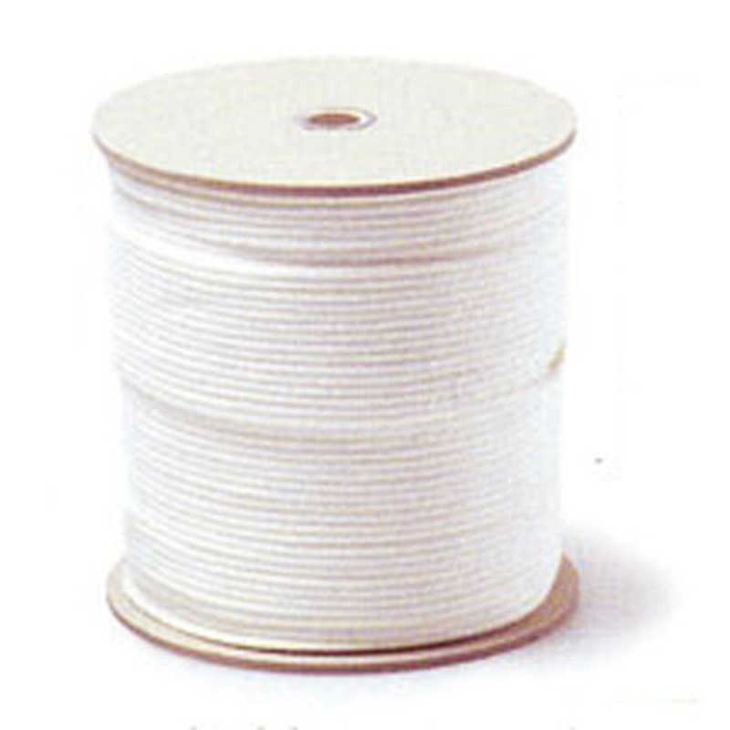 福井金属工芸 丸ひもポリエステル白Φ4mm 300m NO.6511