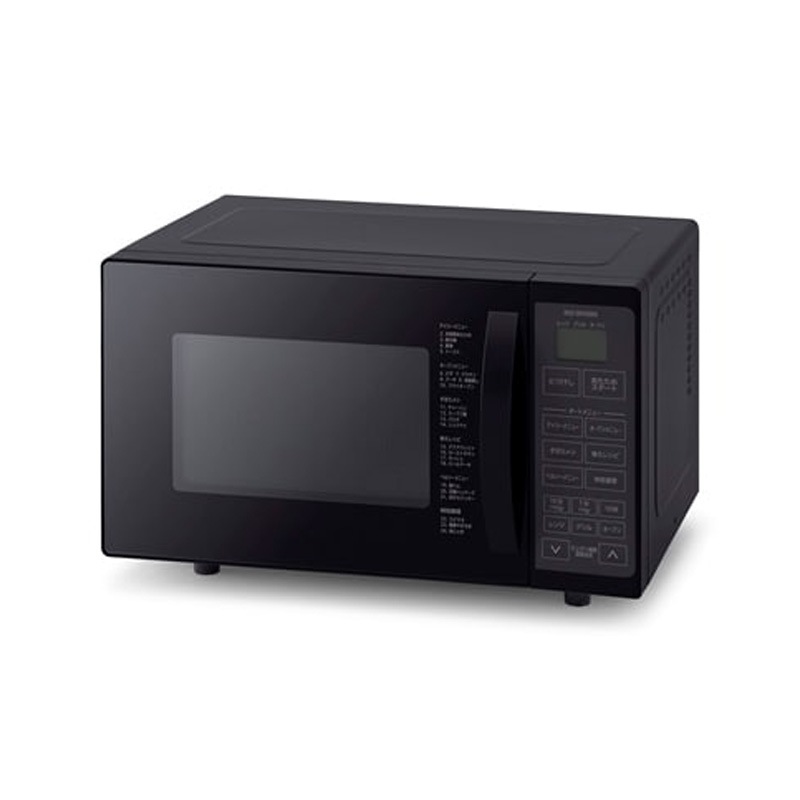 アイリスオーヤマ IRIS OHYAMA オーブンレンジ 16L ターンテーブル ナチュラルブラック MO-T1605-BH