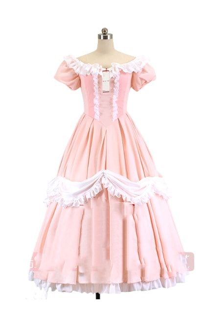 大人気ディズニーストーリービヨンド ホーンテッドマンション マリリン・オハラ ドレスのみ コスプレ衣装