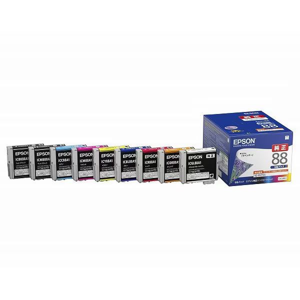 純正 インクカートリッジ ラベンダー 9色パック IC9CL88A1