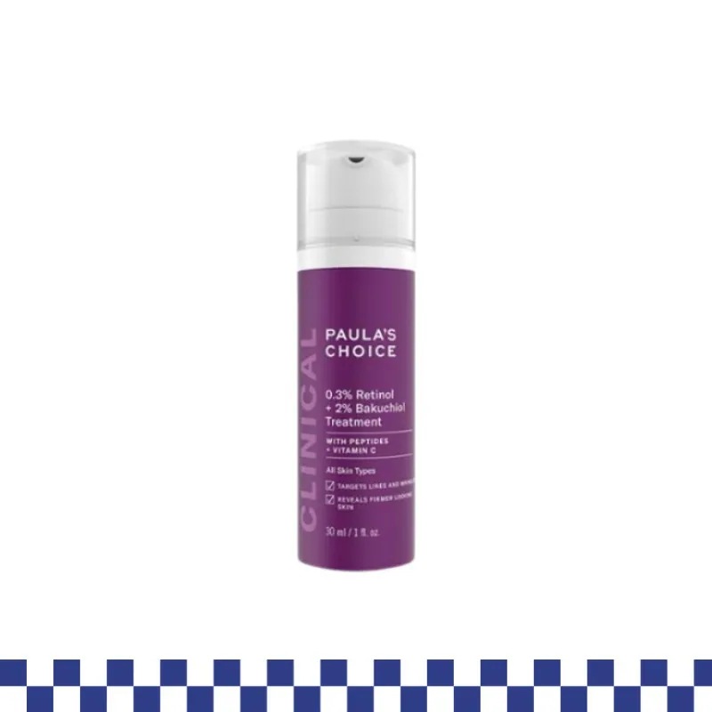 クリニカル0.3%レチノール+2%バクチオールトリートメント30ml×1個