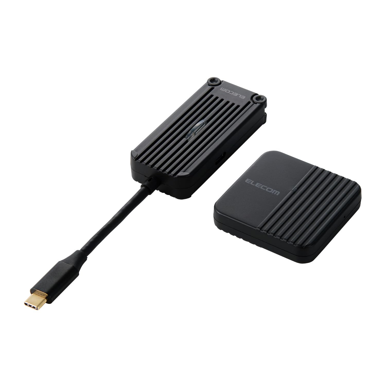 エレコム ワイヤレス HDMI 送受信機セット 無線 USB Type-C 接続 5GHz/最大30m転送 フルHD/60Hz 有料コンテンツ対応 ブラック DH-CW4K110EBK