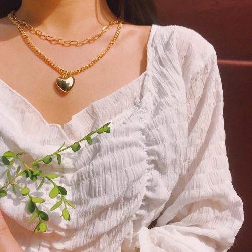 Chubby Heart Necklaces set ネックレス 韓国正規品 HEIZE 着用