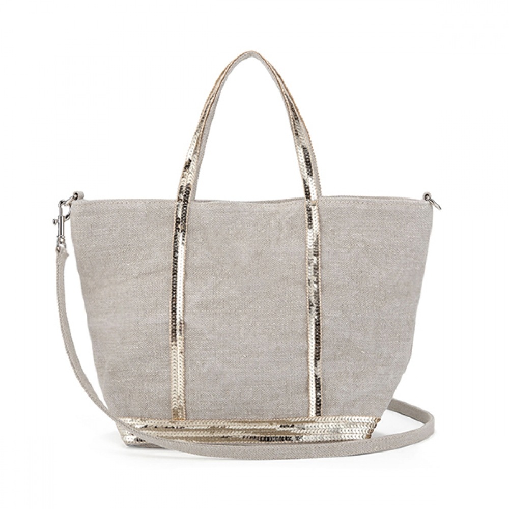 ヴァネッサブルーノ 0PVE31 V40435 018 カバサプチスパンコールスモールトートバッグ