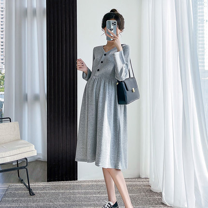 ワンピース デート ミモレ ミモレ丈 袖あり 長袖 かわいい 大人可愛い きれいめ シンプル カジュアル 大人 上品 おしゃれ お洒落 主役級 存在感 春 秋 10代 20代 30代 レディース