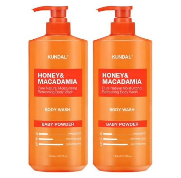 ピュアボディウォッシュ ベビーパウダーの香り1058ml * 2個 (弾力/鎮静/保湿)