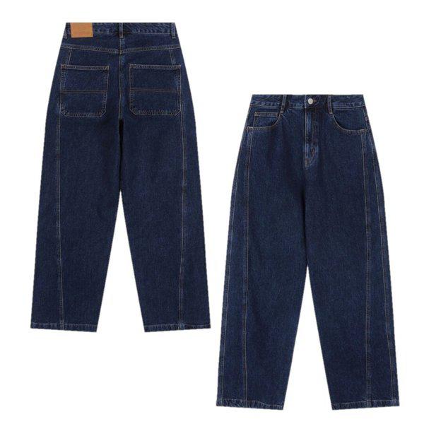 スリットディテール起毛デニムパンツ（インディゴ）N254DP395P_s