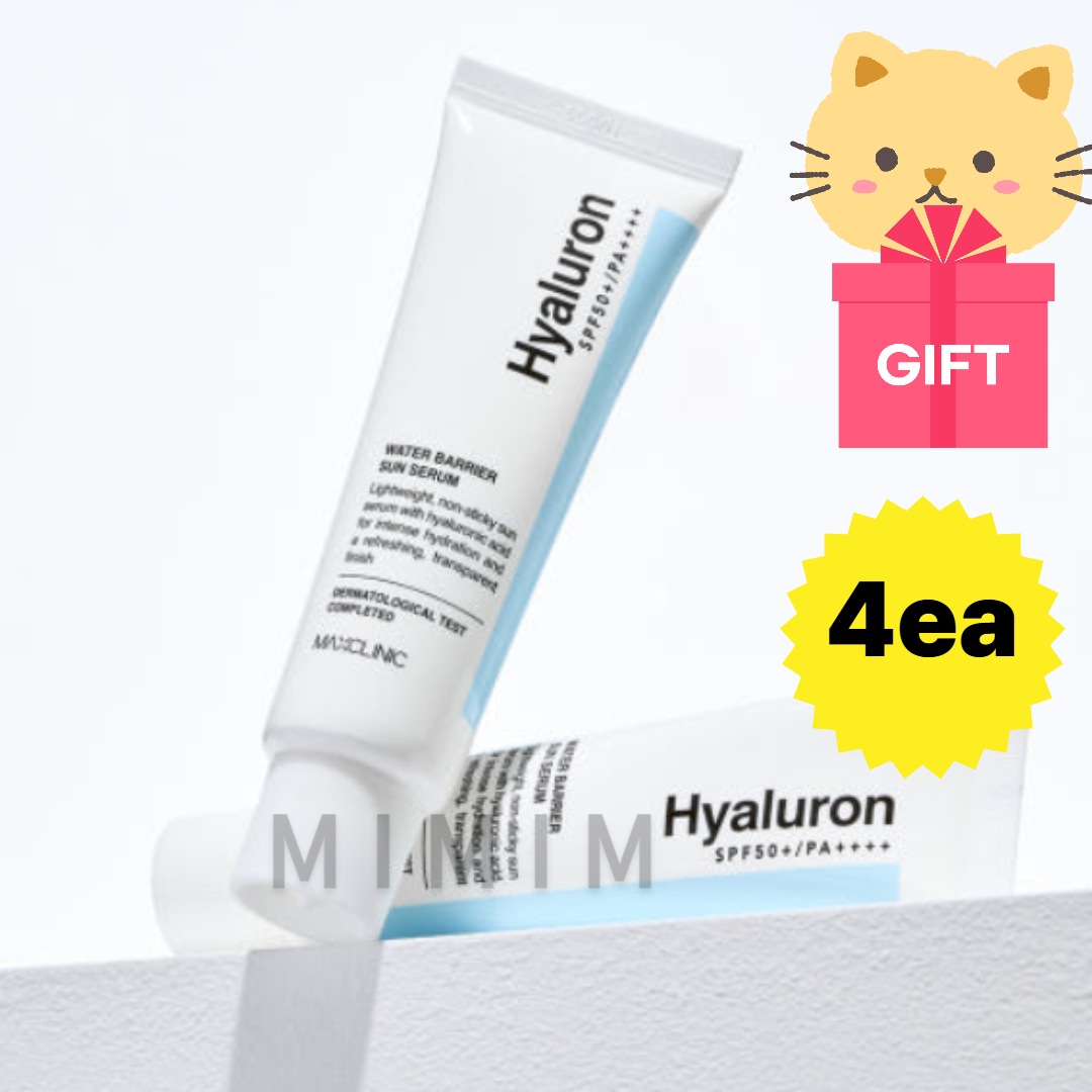 ヒアルロンウォーターバリア保湿サンセラム日焼け止め40ml×4本