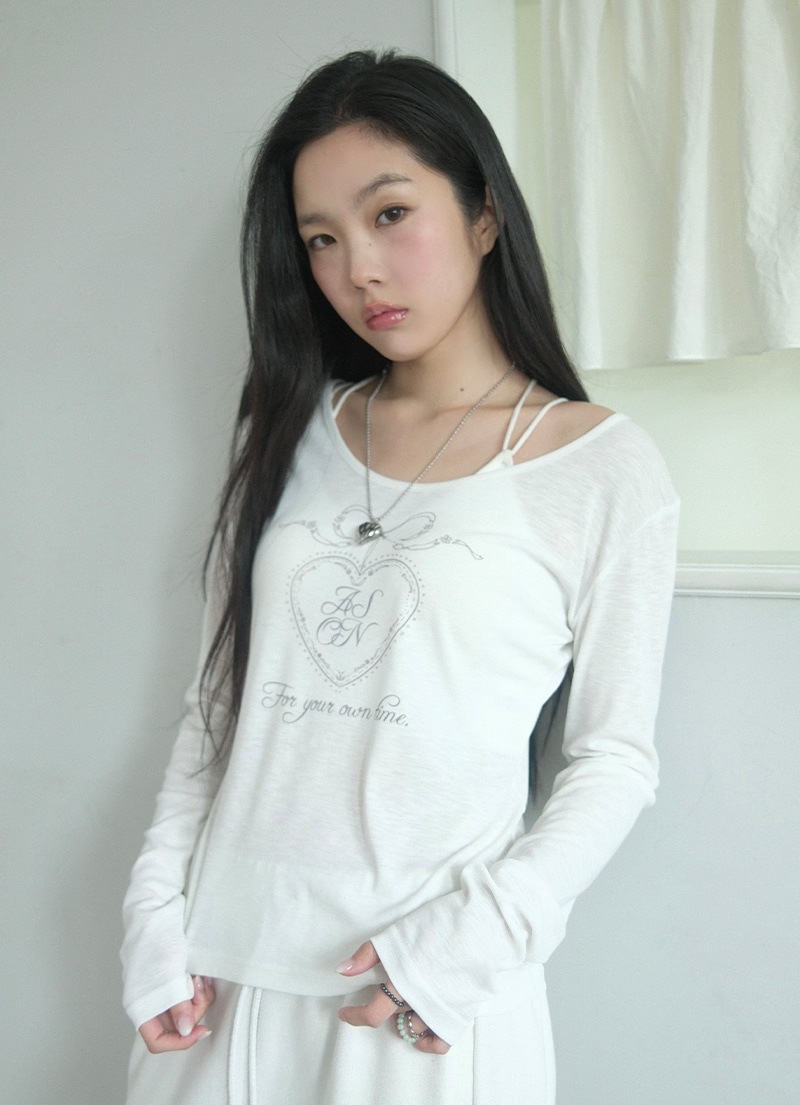 【AS"ON】 FAIRY LONG SLEEVE 正規品
