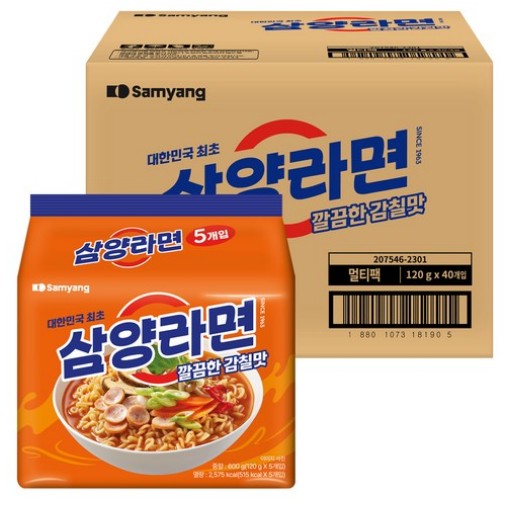 ラーメン 120g40個 しいたけ 麺 スープ すっきりとしたコク おいしい味 韓国ラーメン 韓国食品