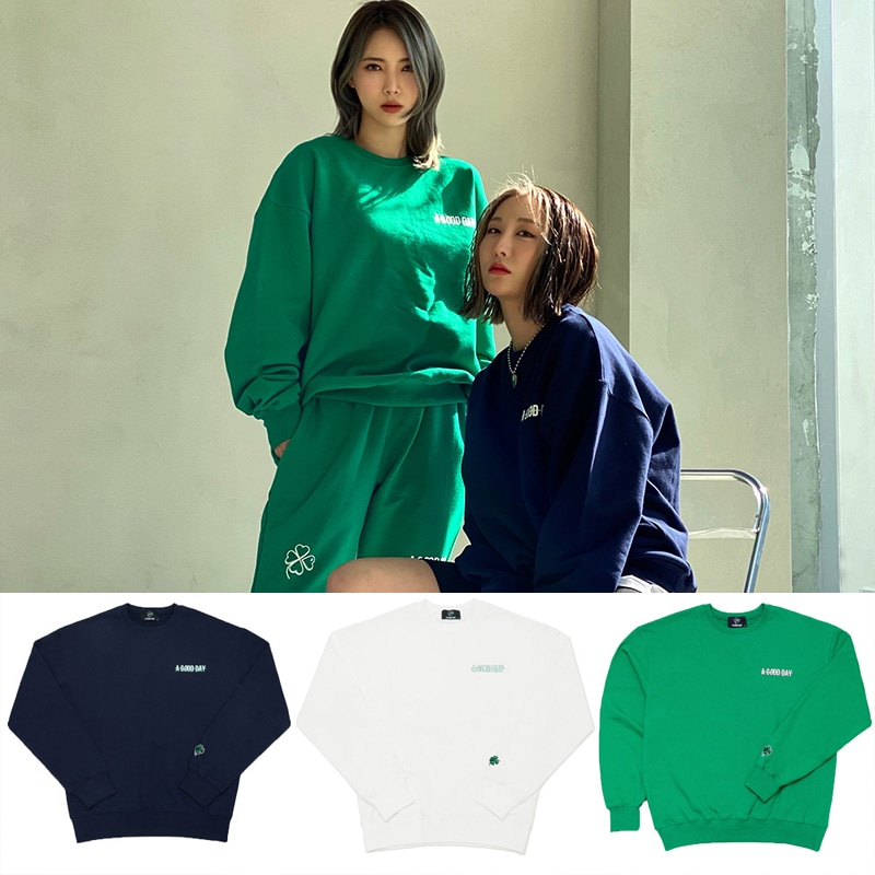 FLOVER MTM SWEAT SHIRTS (IVORY, NAVY, GREEN)