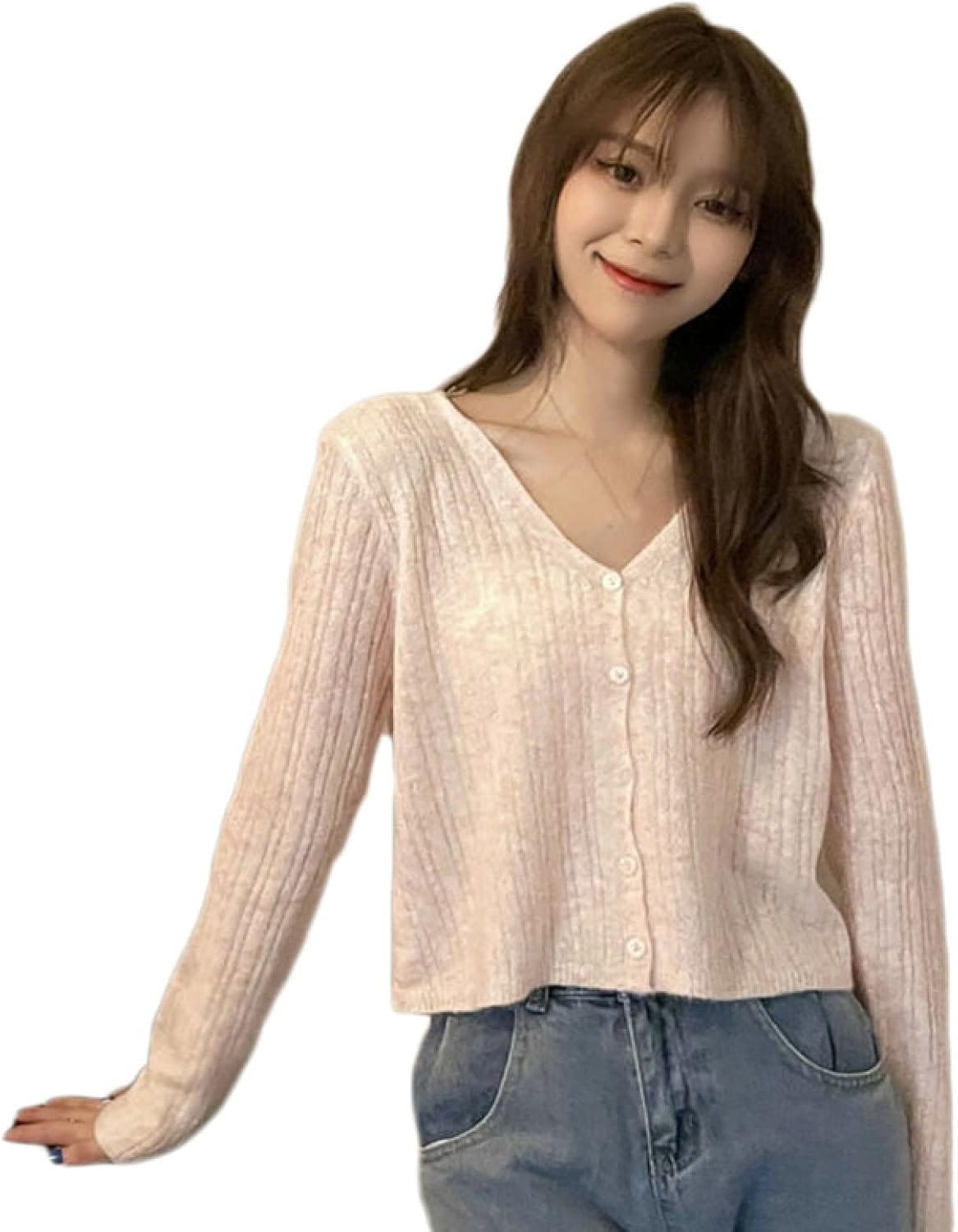 カーディガン レディース ニット Vネック おしゃれ 無地 カジュアル エレガント ナチュラル かわいい 着痩せ アウター セーター 普段使い レトロ シンプル 春秋冬 ボタン