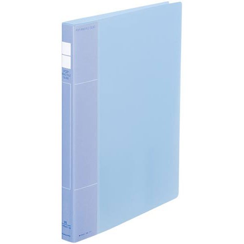 コクヨ ポップリングファイルスリムB5縦21mm青10冊