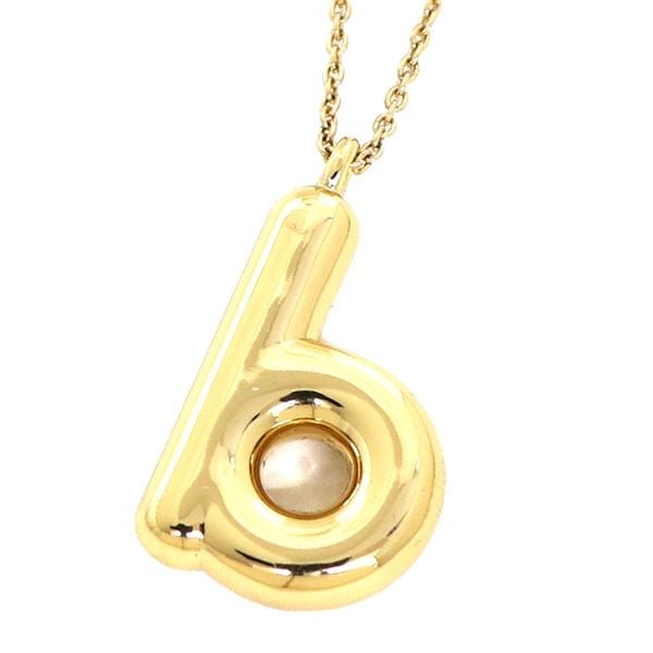 ネックレス レディース アクセサリー BUBBLY B PENDANT GOLD イニシャル M0014749 710