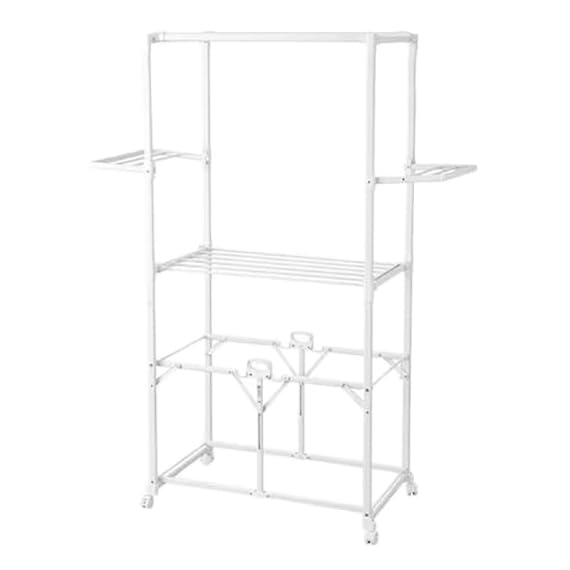 ニトリ(NITORI) 折りたたみできる大容量室内物干し ホワイト FC07 2112200000068 7,614円