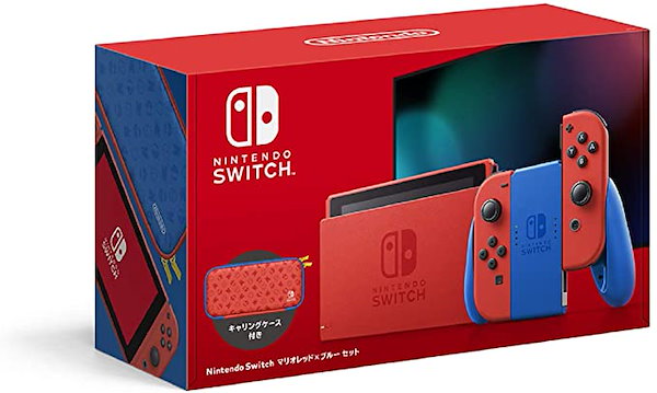 Qoo10] 任天堂スイッチ 新品未開封/任天堂 Switch マリオエンタメ/ホビー 18672円