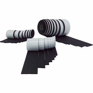 タフロングEPDMテープ 10mmx15mmx10m ブラック TAFLT-1015-10M 1巻