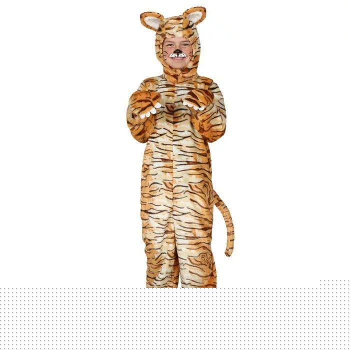 ハロウィン 衣装 子供用 男女兼用 タイガー 虎　とら 動物 アニマル 全身 ハロウィン コスプレ ハロウィン コスチューム 男の子 キッズ ハロウィーン　衣装　ハ 7,496円