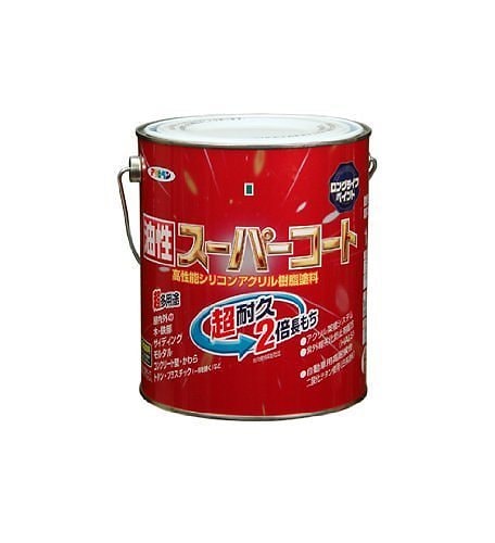 （まとめ買い）油性スーパーコート 1.6L シトラスイエロー [x3缶セット]