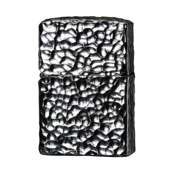 ZIPPO ジッポー ライター フルメタルジャケット ハンマートーン 銀メッキ 2FMJ-SI