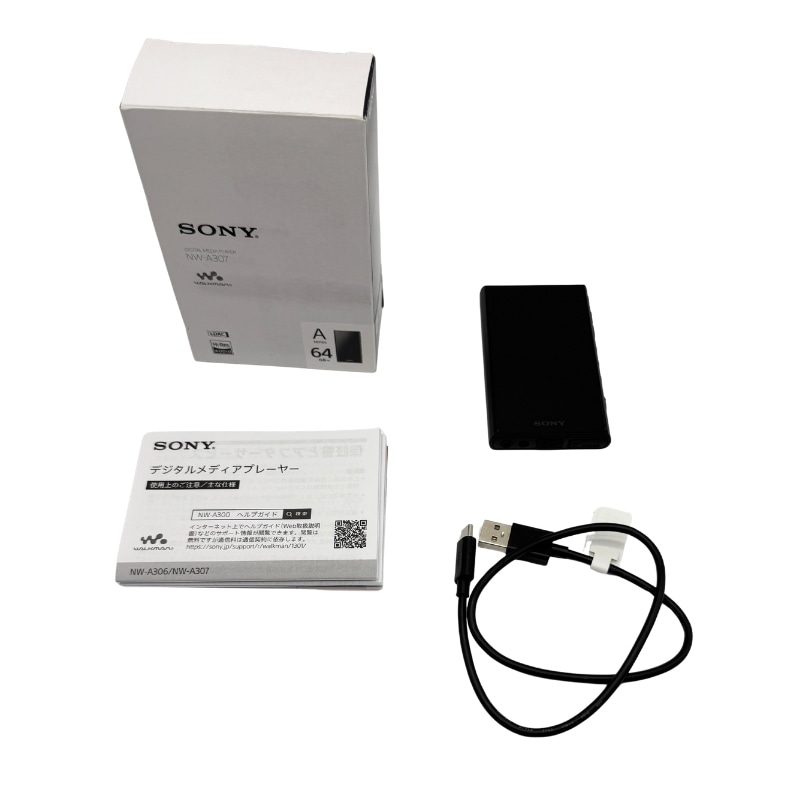 【中古 動作確認済】 SONY ウォークマン 64GB A300シリーズ NW-A307 ブルー