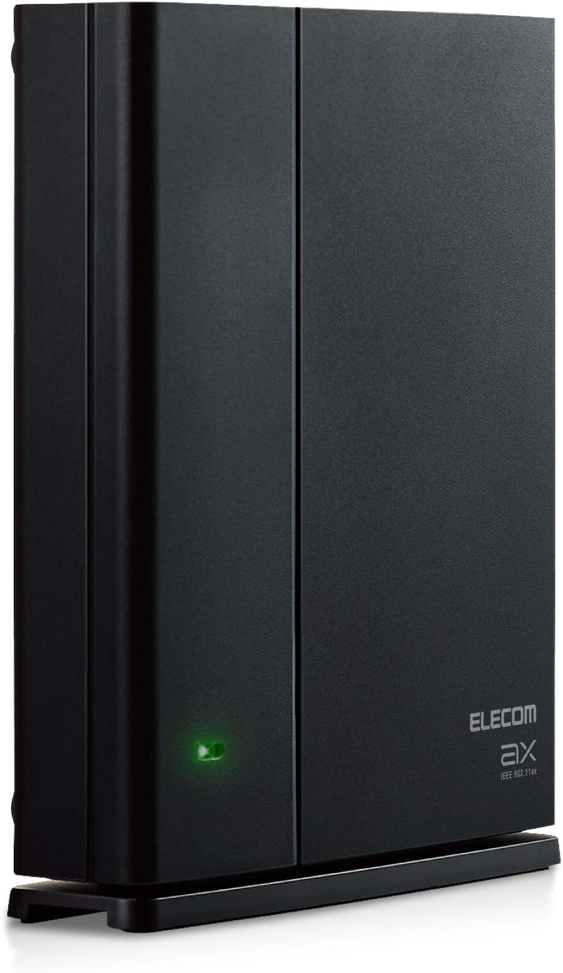 エレコム メッシュ WiFiルーター dual_band 無線LAN WiFi6 11ax 1201+574Mbps IPv6 IPoE 対応 2021/01 .15更新 WMC-X1800GST-B