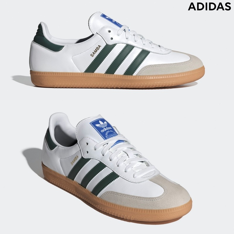 [ADIDAS] アディダス スニーカー サンバ / Samba OG White Collegiate Green